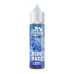 Vape station MTL 60ML (Super Ice) Blue Razz