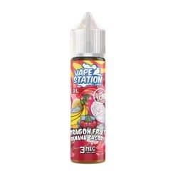 Vape station dl 60ML (Super Ice) Dragon Fruit Banana Cherry