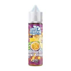Vape station dl 60ML (Super Ice) Passion Fruit Kiwi Guava
