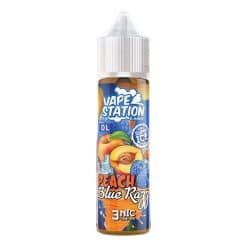 Vape station dl 60ML (Super Ice) Peach Bluerazz